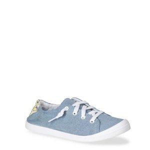 Time and Tru Women's Scrunch Back Slip-On Sneaker - Wide Width Available